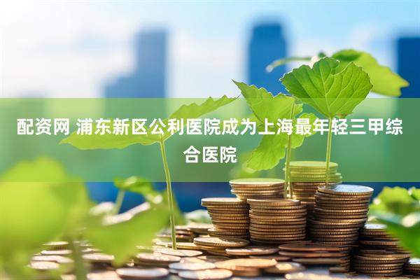 配资网 浦东新区公利医院成为上海最年轻三甲综合医院